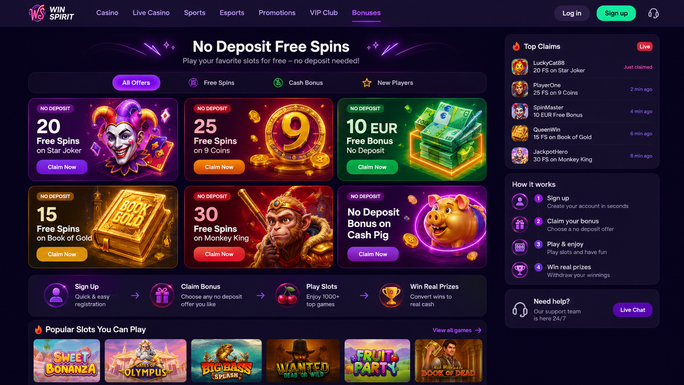 winspirit Gameplay